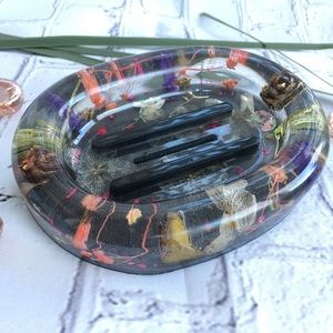 Beautiful Floral bar soap holder